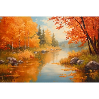 Fall Landscape canvas